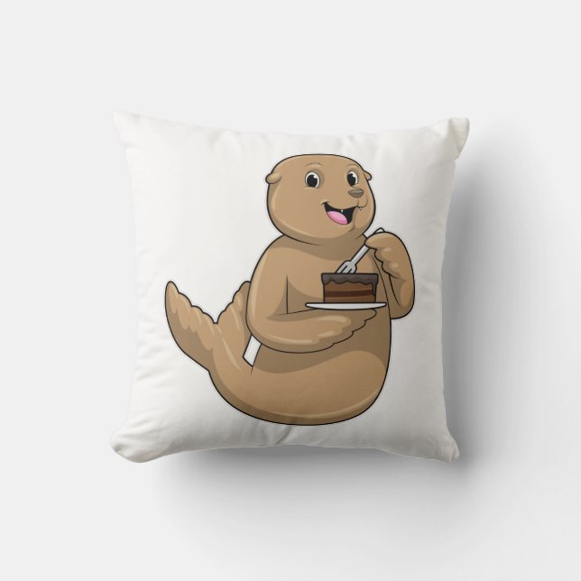 Seal with Cake Cushion (Front)