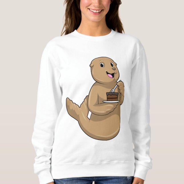 Seal with Cake Sweatshirt (Front)