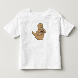 Seal with Cake Toddler T-Shirt