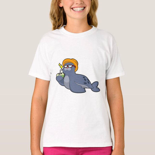 Seal with Coconut T-Shirt (Front)