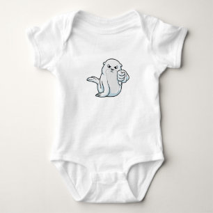 Seal with Disapprove Baby Bodysuit