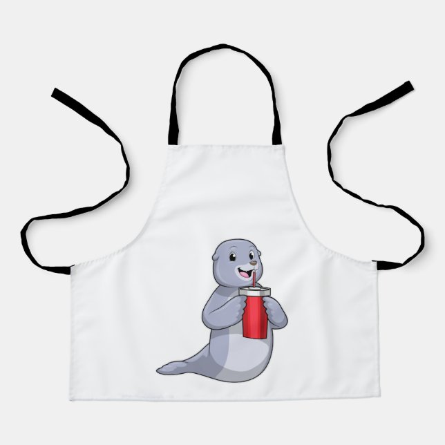 Seal with Drinking cup Apron (Front)