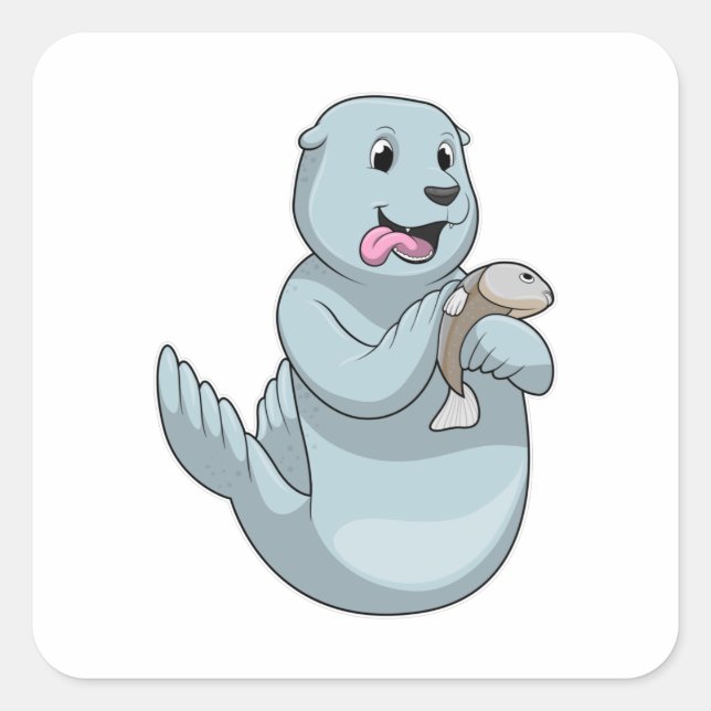 Seal with Fish (Front)