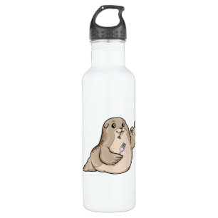 Seal with Fish & Fork 710 Ml Water Bottle