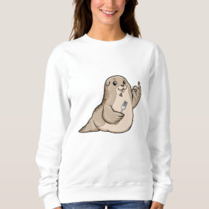 Seal with Fish & Fork Sweatshirt