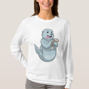 Seal with Fish T-Shirt