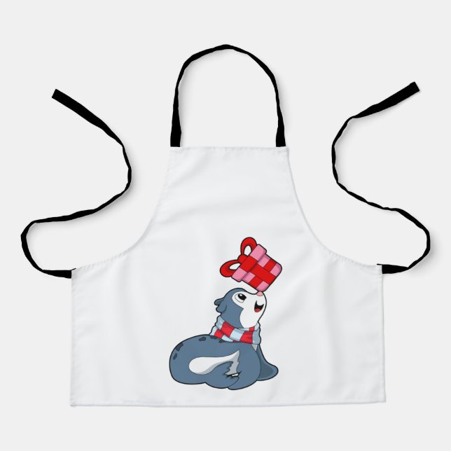 Seal with Gift Apron (Front)