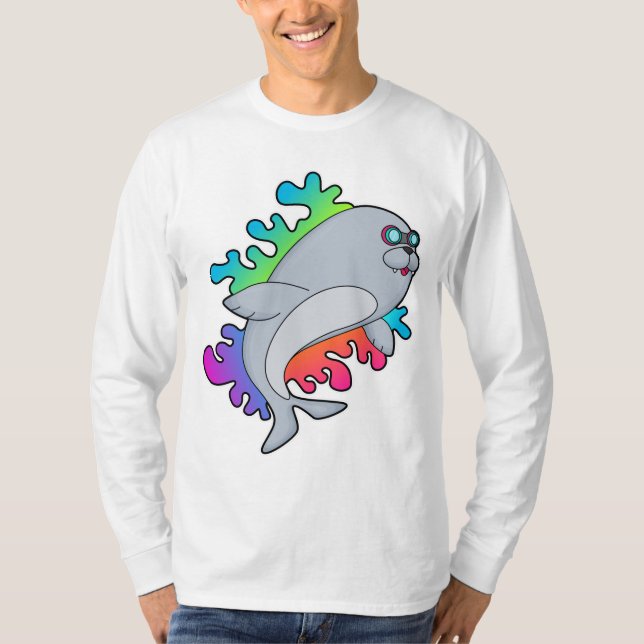 Seal with Glasses T-Shirt (Front)