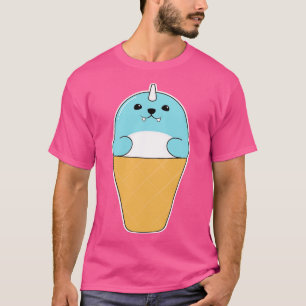 Seal with Ice cream cone 1 T-Shirt