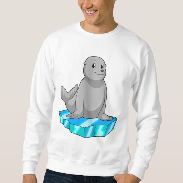 Seal with Ice floe Sweatshirt (Front)