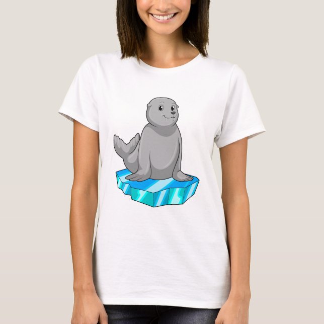 Seal with Ice floe T-Shirt (Front)