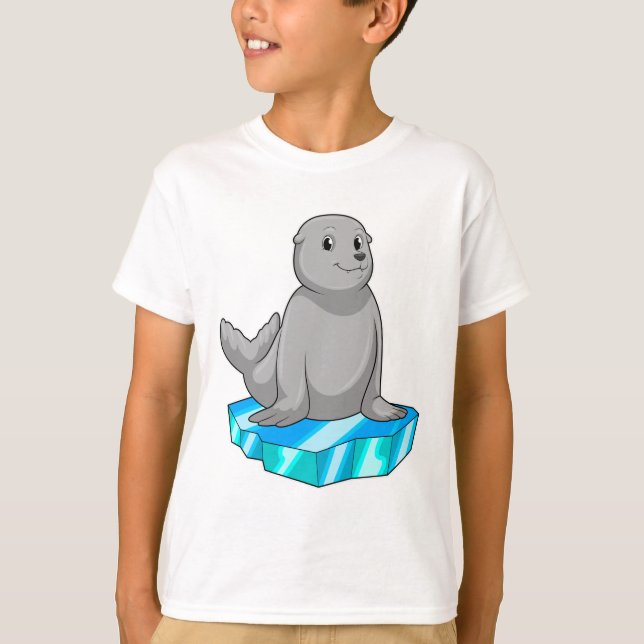 Seal with Ice floe T-Shirt (Front)