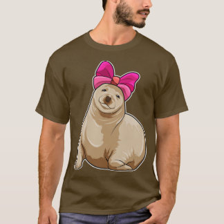Seal with Ribbon T-Shirt