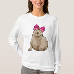 Seal with Ribbon T-Shirt