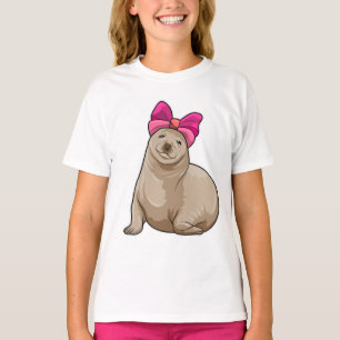 Seal with Ribbon T-Shirt