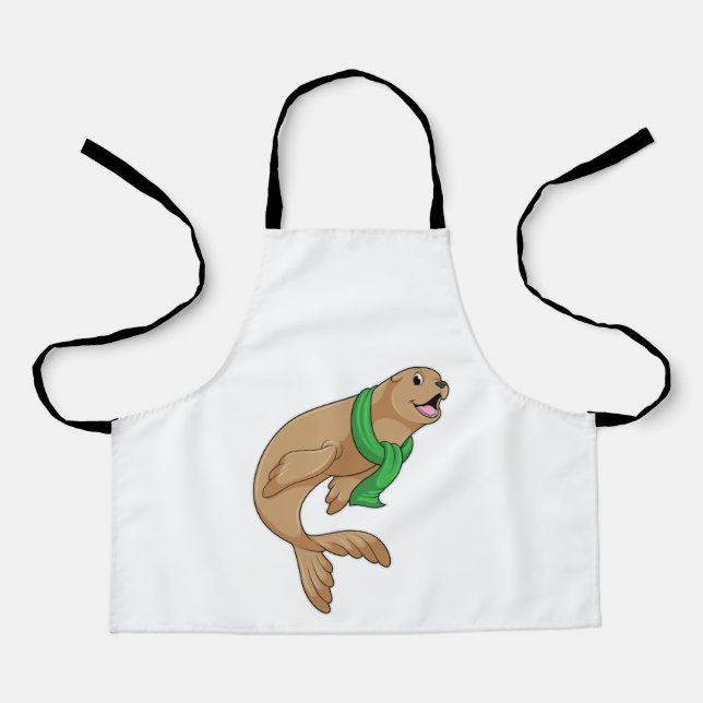 Seal with Scarf Apron (Front)