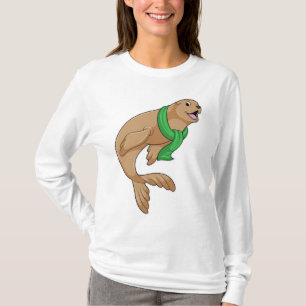 Seal with Scarf T-Shirt