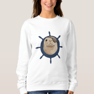 Seal with Ship rudder Sweatshirt