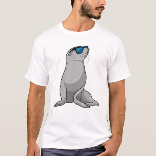 Seal with Sunglasses T-Shirt