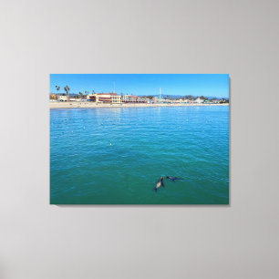 Sealed With a Kiss Canvas Print