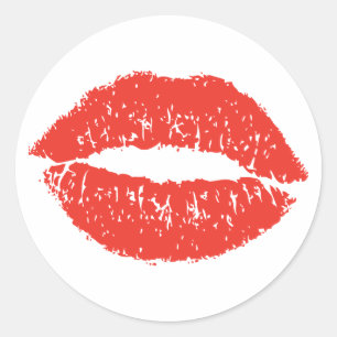 Sealed with a Kiss Classic Round Sticker