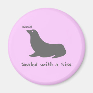 Sealed with a kiss magnet