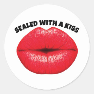 SEALED WITH A KISS, STICKERS