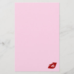 Sealed With A Kiss Valentine Stationery