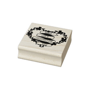 Sealed with a Valentine's Day Kiss Rubber Stamp