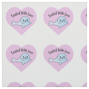 Sealed with Love Seal Fabric