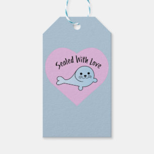 Sealed with Love Seal Gift Tags