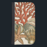 Sealife Collection Samsung S4 Wallet Case<br><div class="desc">This art print displays sharp,  vivid images with a high degree of colour accuracy. Get your sealife collection today in this vintage print. It beautiful red coral reef and lovely starfish will go great on any product.</div>