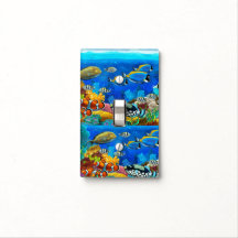 Sealife, Tropical Fish Light Switch Plate Cover