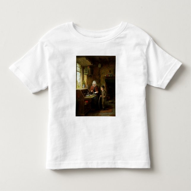 Sealing a Letter, 1890 (oil on panel) Toddler T-Shirt (Front)