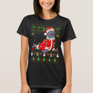 Seals Animal Lover Christmas Matching Santa Ugly S T-Shirt