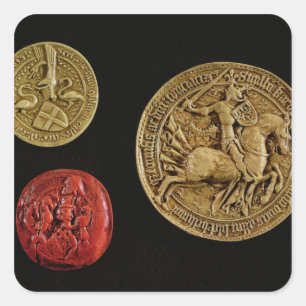 Seals of Gilles de Laval Lord of Rais