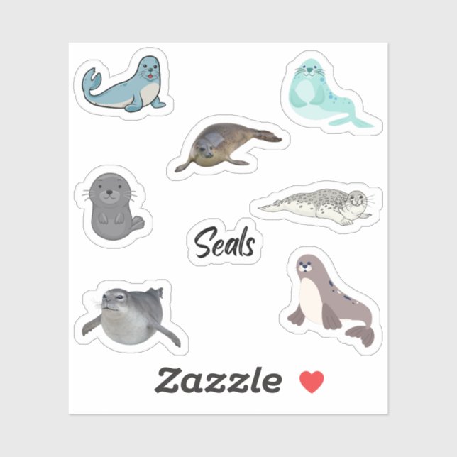 Seals Stickers (Sheet)