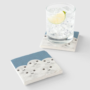 Seals Stone Coaster
