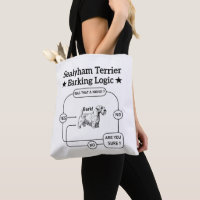 Sealyham Terrier Barking Logic Funny Dog Sarcastic