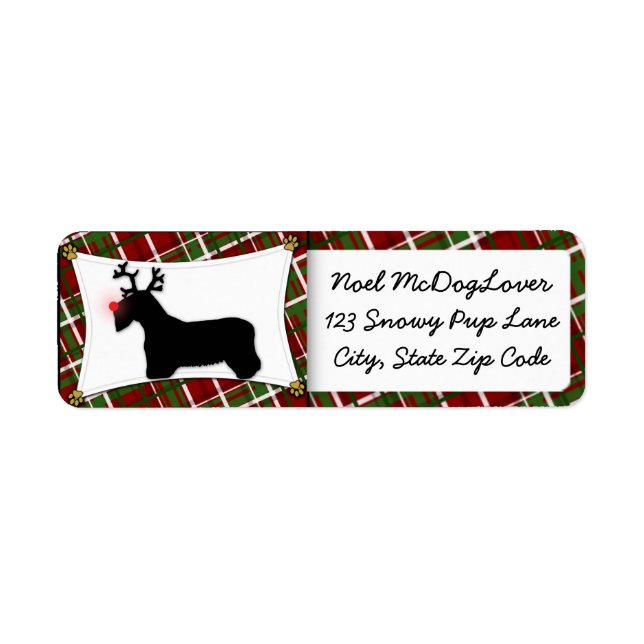 Sealyham Terrier Christmas (Front)