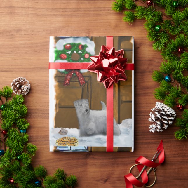 Sealyham Terrier Christmas Wrapping Paper (Holiday Gift)