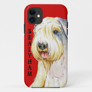 Sealyham Terrier Colour Block iPhone 11 Case