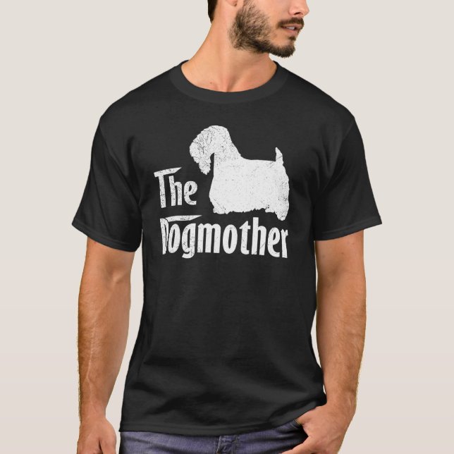 Sealyham Terrier   Dog Mum Mother's Day T-Shirt (Front)