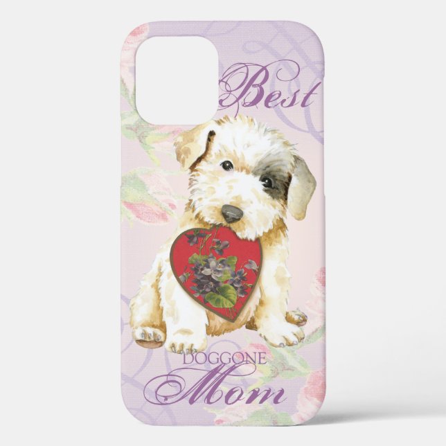 Sealyham Terrier Heart Mum Case-Mate iPhone Case (Back)