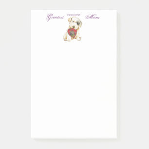 Sealyham Terrier Heart Mum Post-it Notes