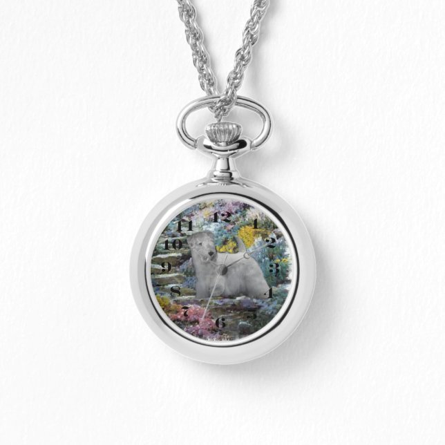 Sealyham Terrier Lovers Art Watch (Front)