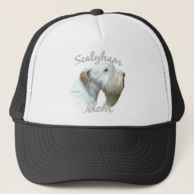 Sealyham Terrier Mum 2 Trucker Hat (Front)