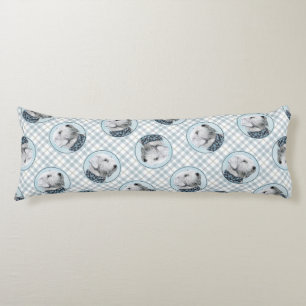 Sealyham Terrier Painting Cute Original Dog Art Body Cushion