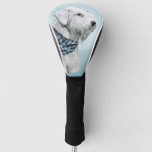 Sealyham Terrier Painting - Cute Original Dog Art Golf Head Cover