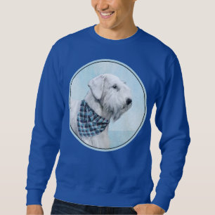 Sealyham Terrier Painting - Cute Original Dog Art Sweatshirt
